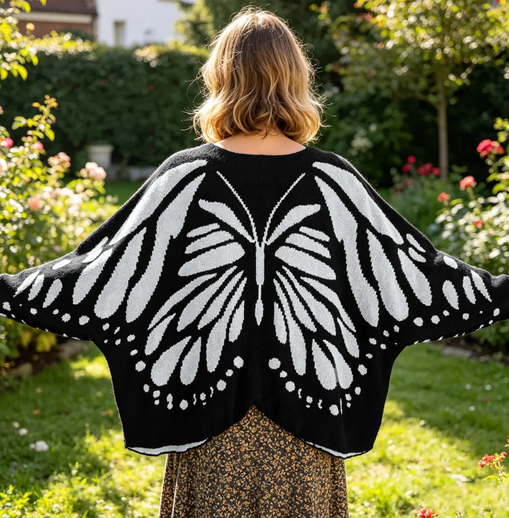 Handmade Butterfly Cardigan