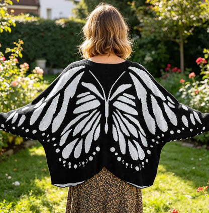 Handmade Butterfly Cardigan