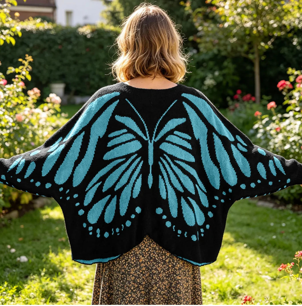 Handmade Butterfly Cardigan